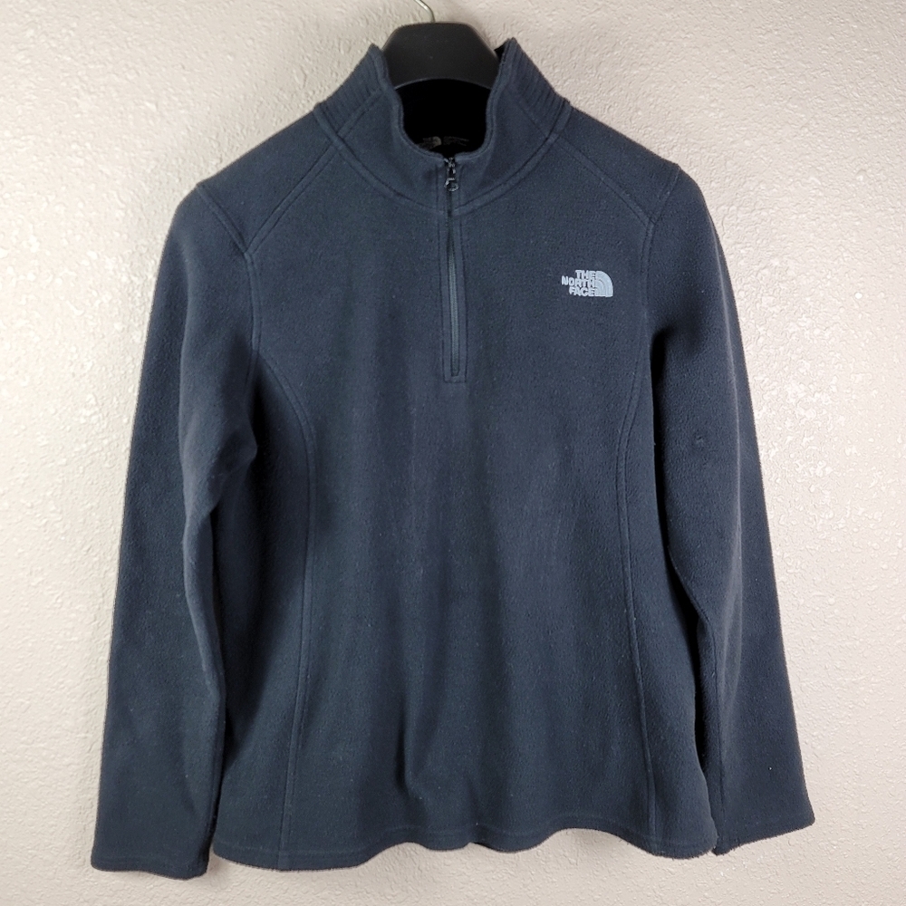 The North face  Woman's pull over sweetshirt Sz L Black